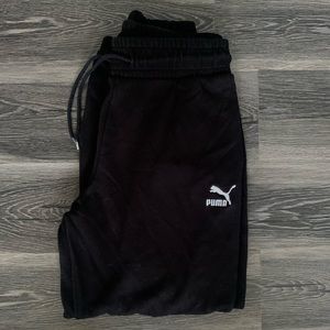 Black Puma sweatpants